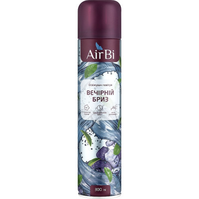 Освежитель воздуха Air Bi Вечерний бриз 300 мл (4820172070771) Винница - изображение 1