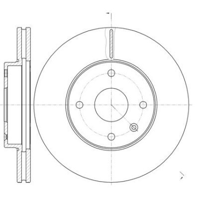 Тормозной диск REMSA 61181.10 Винница - изображение 1