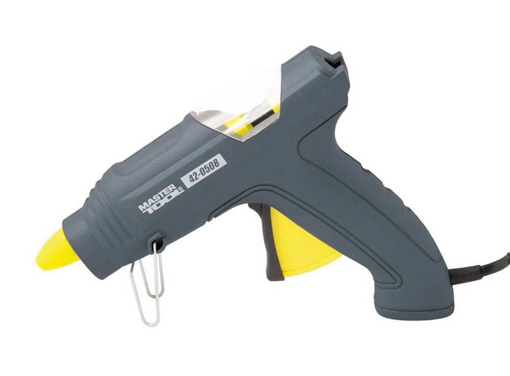 Пістолет клейовий MASTERTOOL Ø 11.2 мм 200 Вт 15-18 г/хв "Крапля-Стоп" 42-0508 Рівне - фото 1