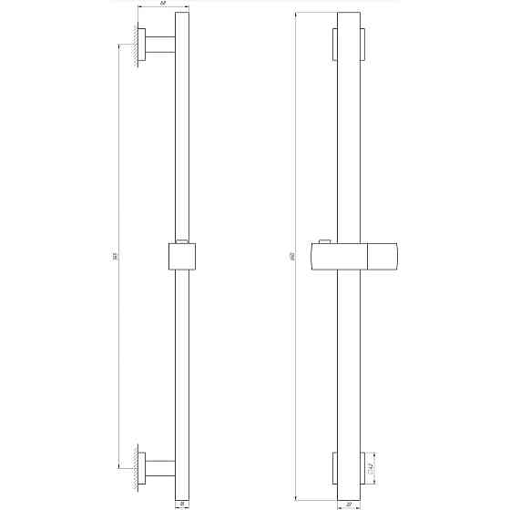 Душевая стойка Globus Lux SUS-1108-BB Киев