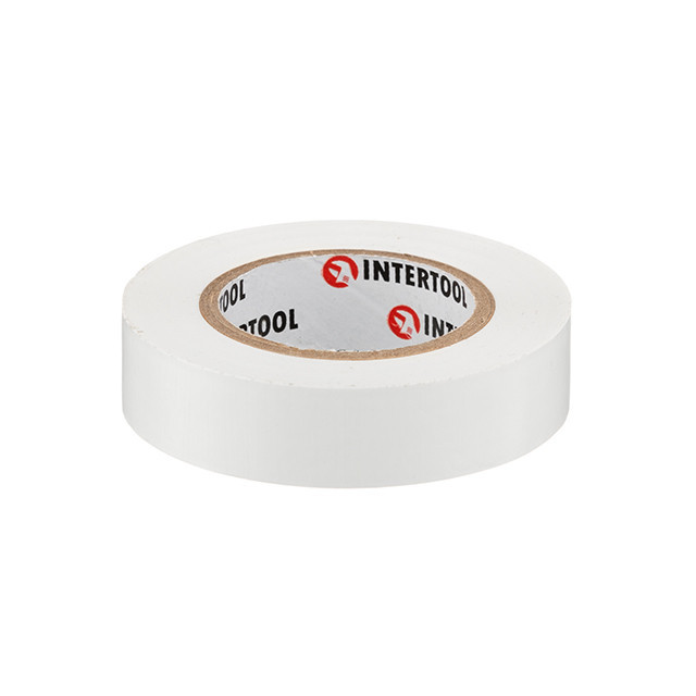 Стрічка ізоляційна 0.15мм*17мм*15м біла INTERTOOL IT-0043 Киев - изображение 2