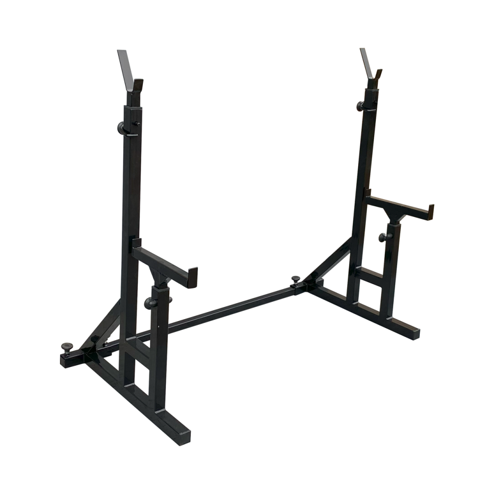 Регулируемые стойки под штангу со страховкой для штанги Черные Киев - изображение 1