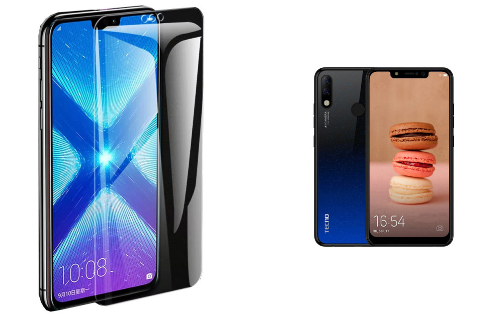 Захисне скло NeoGlass для Tecno Spark 3 Pro (KB8) – надпрозоре та стійке Київ - фото 2