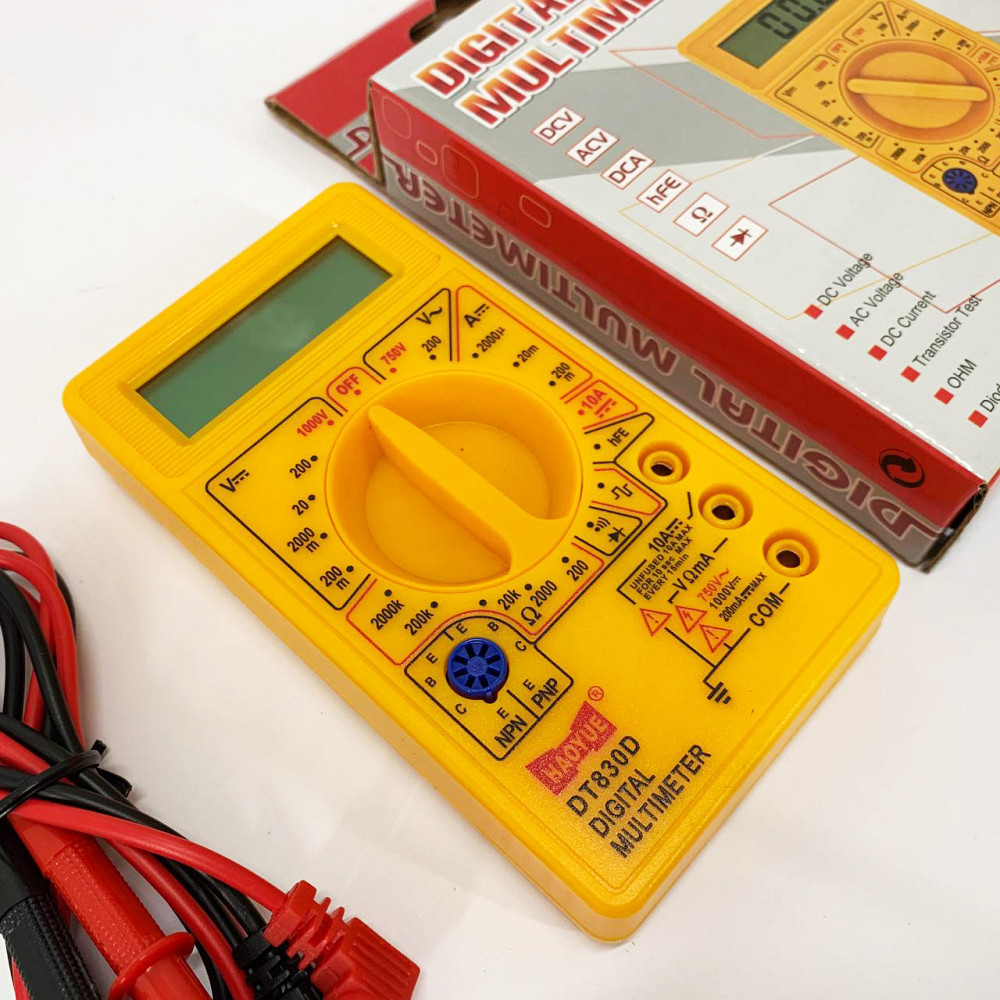 Тестер професійний HAOYUE, Тестер напруги постійного струму, Цифровий мультиметр для струму LP-32 Львів - фото 7