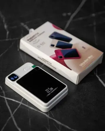 Магнитный повербанк Magnetic (Power Bank) 90 000mAh , быстрой зарядкой 22.5W и LED-дисплеем Коломия