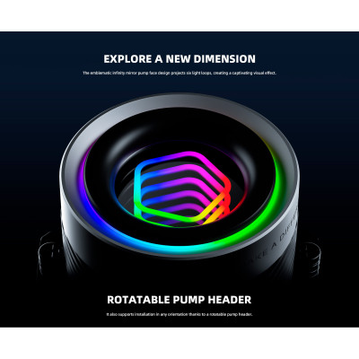 Система рідинного охолодження ID-Cooling FX240 INF Вінниця - фото 4