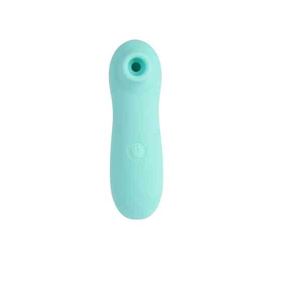 Вакуумный вибратор Chisa Irresistible Touch, бирюзовый Sex Aura Киев