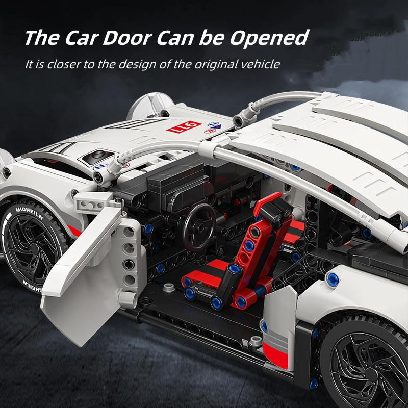 Конструктор PORSCHE 911, 1266 деталей совместимый с lego лего Киев - изображение 4