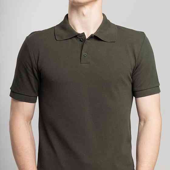 Хакі футболка поло весняна. Легке літнє чоловіче хакі поло Pobedov Royal Batal Київ