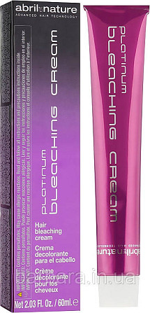 Осветляющий крем для волос Abril et nature Platinum Bleaching Cream 60 ml Киев - изображение 1
