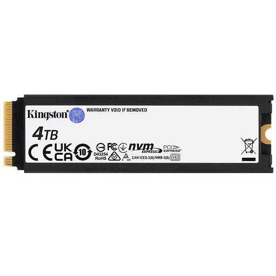SSD диск накопичувач M.2 Kingston FURY Renegade with Heatsink 4TB 2280 NVMe PCIe Gen 4.0 x4 3D TLC NAND SFYRDK / 4000G Одеса