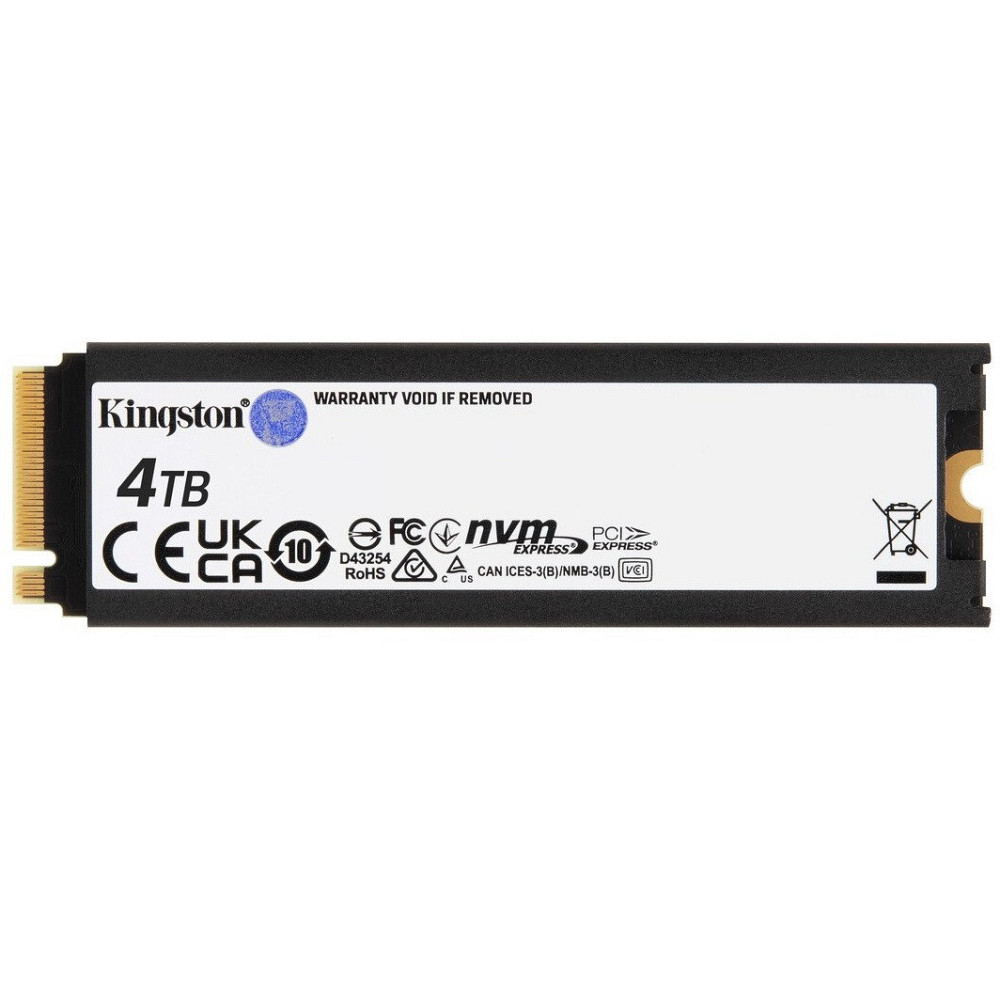 SSD диск накопичувач M.2 Kingston FURY Renegade with Heatsink 4TB 2280 NVMe PCIe Gen 4.0 x4 3D TLC NAND SFYRDK / 4000G Одеса - фото 4