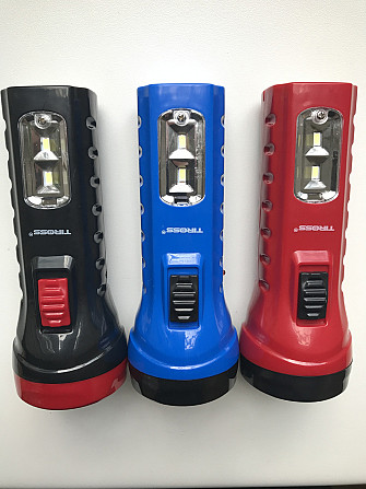 Ліхтар ручний LED TIROSS TS-1129 – 2 з вбудованим акумулятором 500 mAh кемпінгова лампа світить до 1 Кам'янське - фото 2