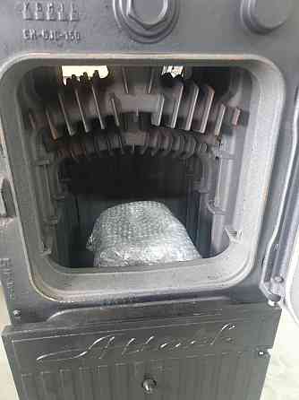 Чавунний твердопаливний котел Attack F5DA котел на дровах 5 секцій 24 кВт до 200 м2 для дому та дачі Словаччина Тернопіль