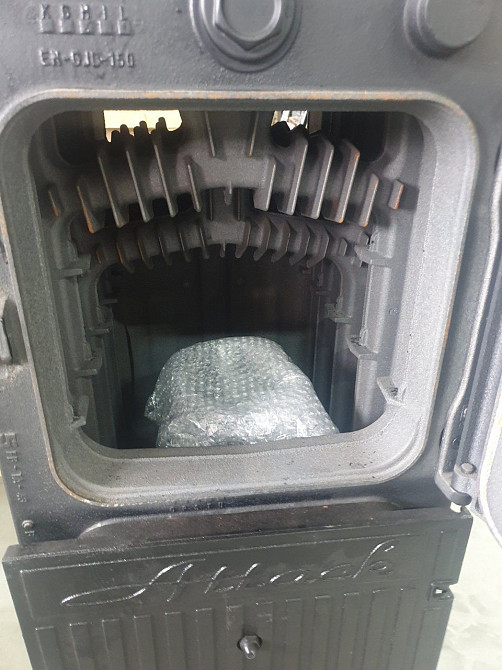 Чавунний твердопаливний котел Attack F5DA котел на дровах 5 секцій 24 кВт до 200 м2 для дому та дачі Словаччина Тернопіль - фото 5