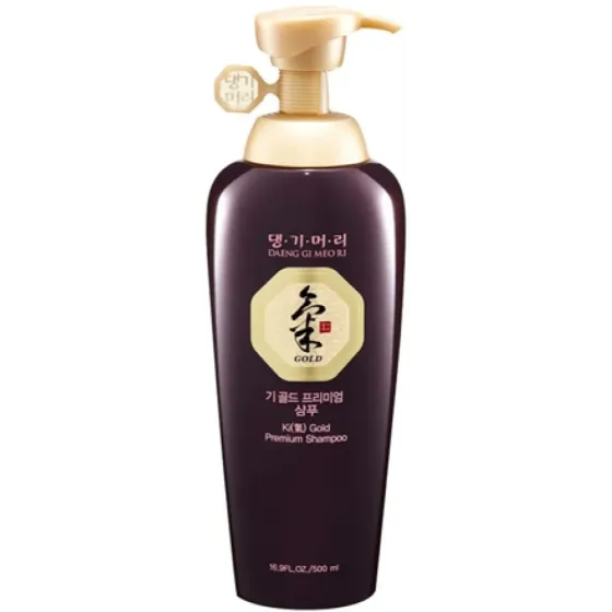 Премиальный укрепляющий шампунь против выпадения волос DAENG GI MEO RI Ki Gold Premium Shampoo 500 m Львов