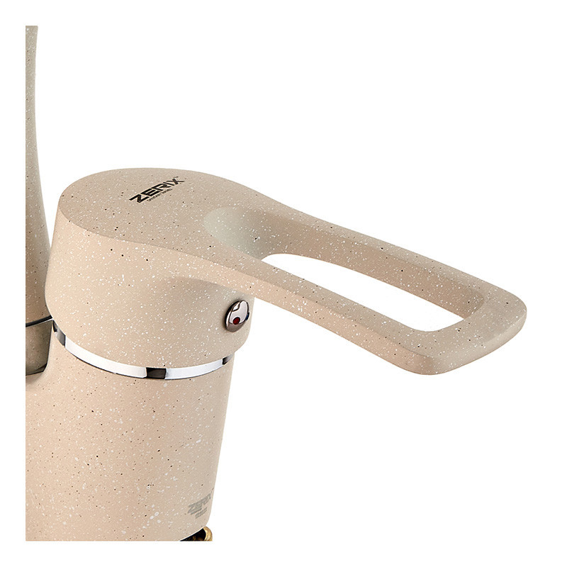 Кухонный смеситель Zerix YUB 181 Beige с поворотным изливом – стиль и надежность ZX0717 Харьков - изображение 2