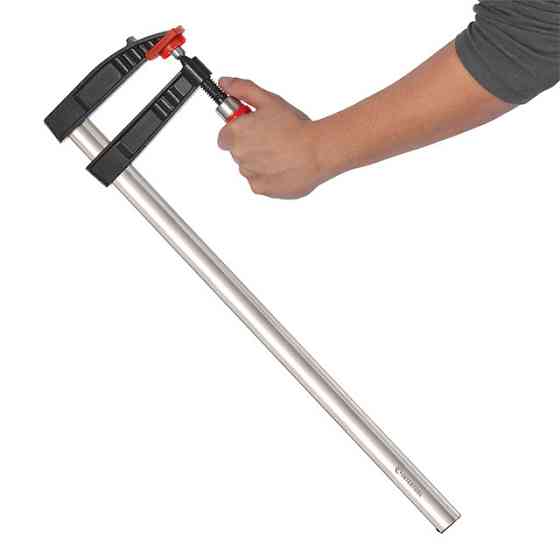 Струбцина тип "F", 500×120 мм, DIN5117 INTERTOOL HT-6005 Київ