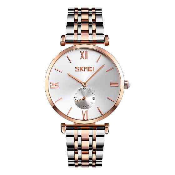 Skmei 9198TRGSI-B Rose Gold-Silver/Silver MenMen SBR Киев