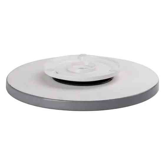 Чайний набір на 6 персон (з заварювальним чайником та порцелянаовою підставкою), сірий HP-15-5 Київ