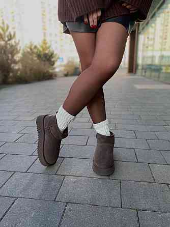 Stilli Угги жіночі STILLI 250-5 шоколадні (зима, замша натуральна) (6145) Коломия