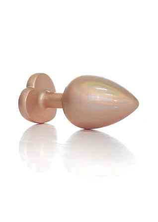 Анальна пробка - Jewellery Pearl Gold Heart Plug Clear L Sex Aura Київ
