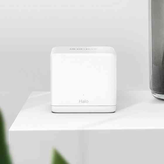 WiFi Mesh система Mercusys Halo H30G (2-pack) (AC1300, 2хGE WAN/LAN, Beamforming, MESH, 2-pack) white Харків