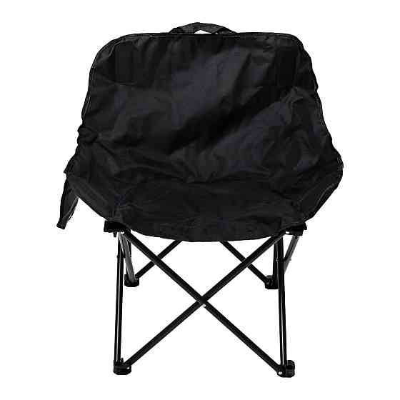 Крісло розкладне туристичне 47х58х70 см з кишенею Чорне SJ-0056-1 Коломия