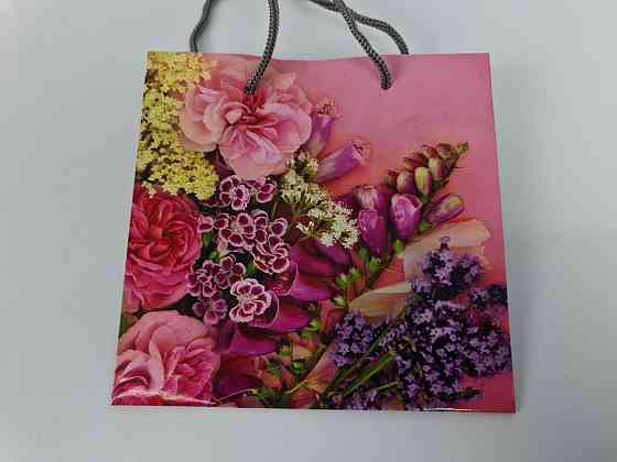 Пакет подарочный под чашку  16/16/8 (артЧ-214) (12 шт) Харьков