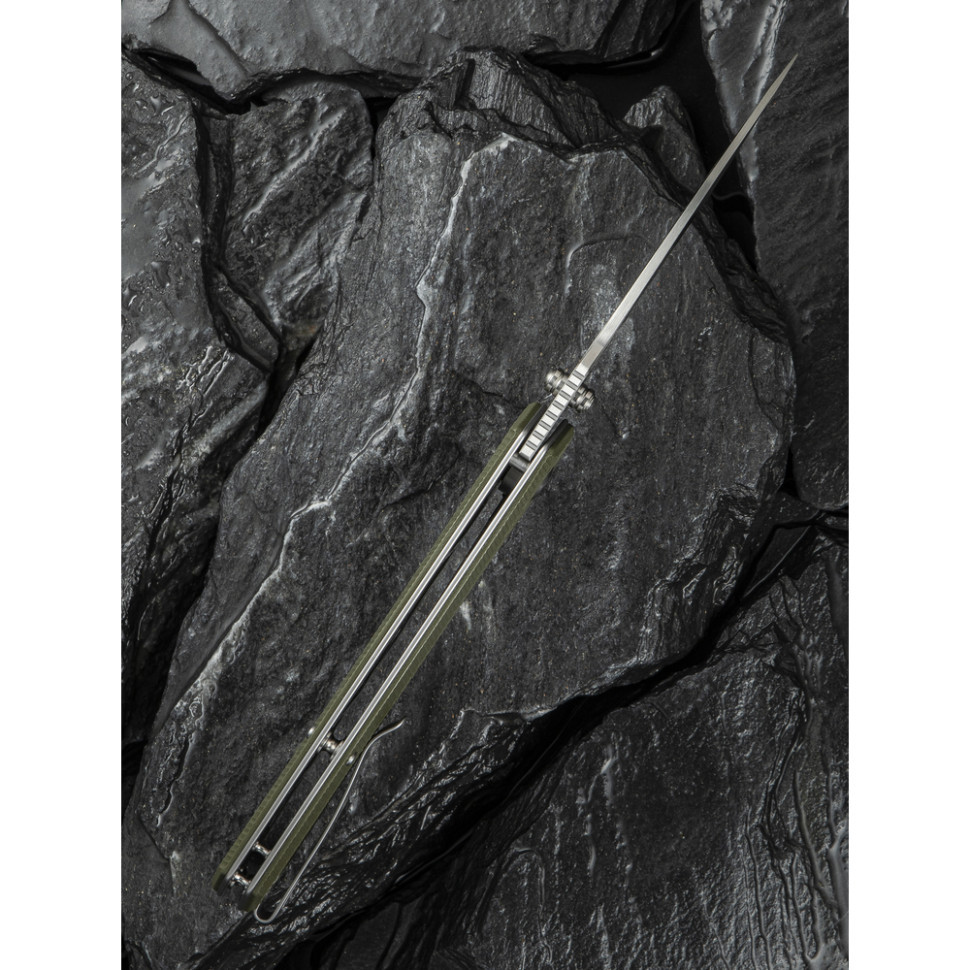 Ніж складаний туристичний Civivi Photonix, (9.4 см) 14C28N / G10 темно-зелений Київ - фото 16