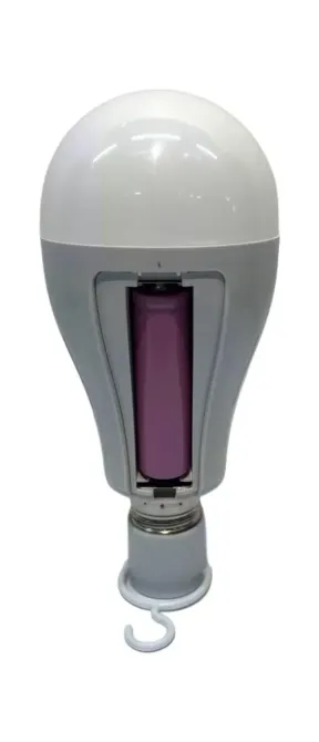 Лампа діодна акумуляторна E27 20Вт 2 акумулятора 18650 для кемпінгу Одеса - фото 5