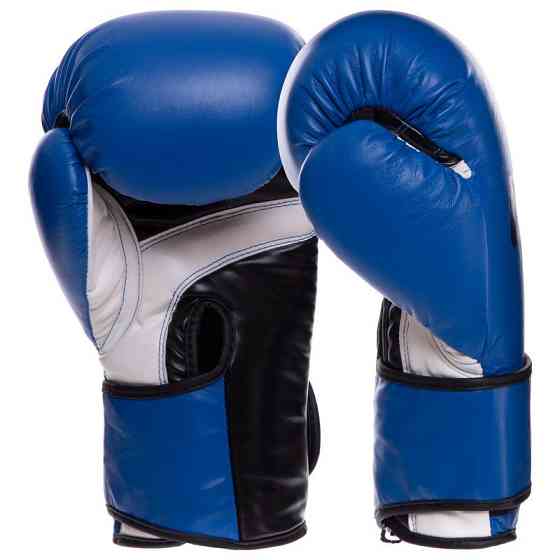 Перчатки боксерские UFC PRO Fitness UHK-75035 размер 12 унций синий Перчатки для бокса и единоборств Киев
