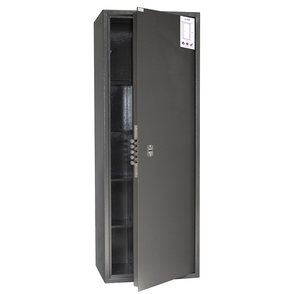 Сейф збройовий Ferocon Е140К.Т1.П3.7022 з ключовим замком Київ - фото 2