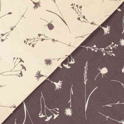 Постільна білизна Home Line Волошки темно-ліловий, бязь, полуторний (184227) Вінниця