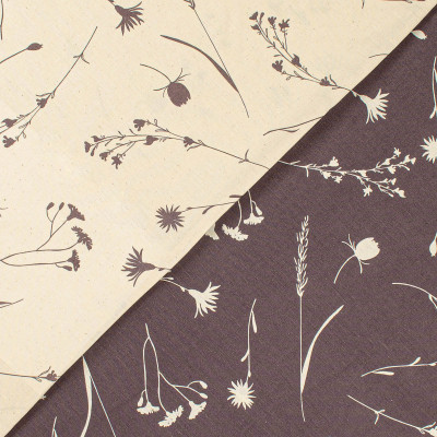 Постільна білизна Home Line Волошки темно-ліловий, бязь, полуторний (184227) Вінниця - фото 3