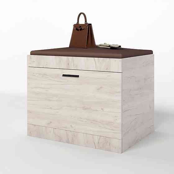 Тумба для обуви Эверест Соната ТО-600 60х38х45 дуб крафт белый (DTM-2723) Львов