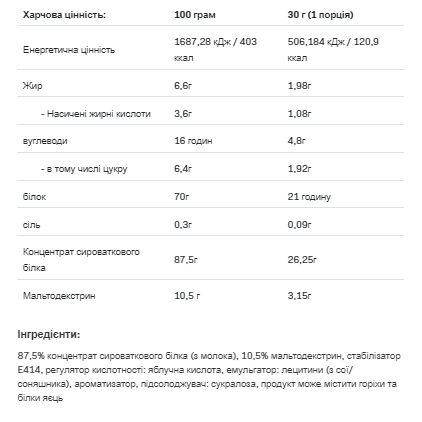 Whey Protein - 900g Tropical Луцк - изображение 2