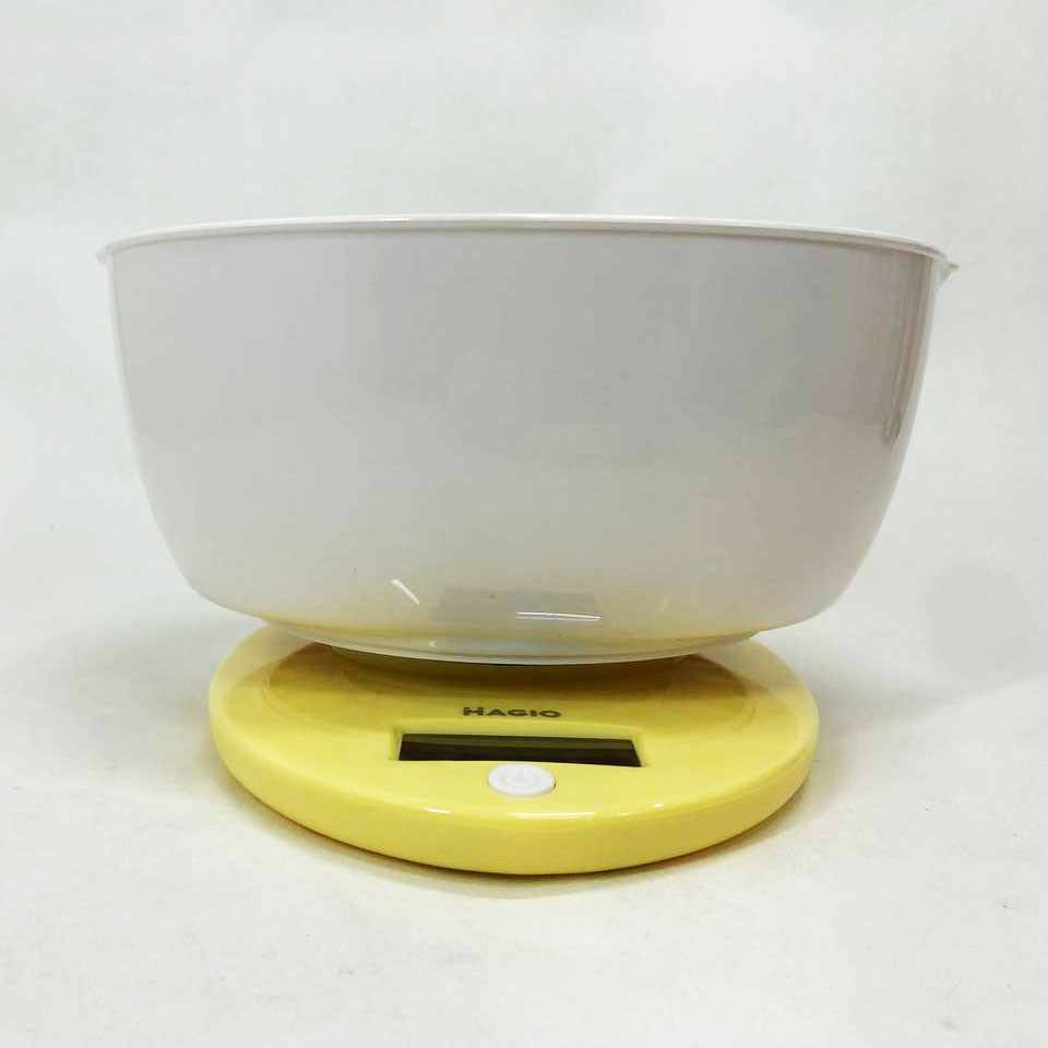 Кухонные весы с чашей с тарой Magio, Простые кухонные весы чашей тарелкой Веса в подарок WH-39 Львов - изображение 1
