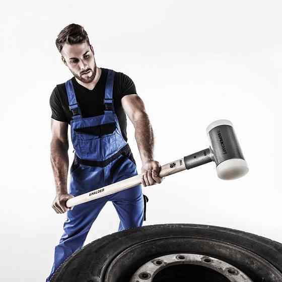 Кувалда безінерційна HALDER Supercraft 3366 з дерев'яною ручкою, Ø=100 мм, m=7050 г, І=1000 мм 3366.107 Одеса