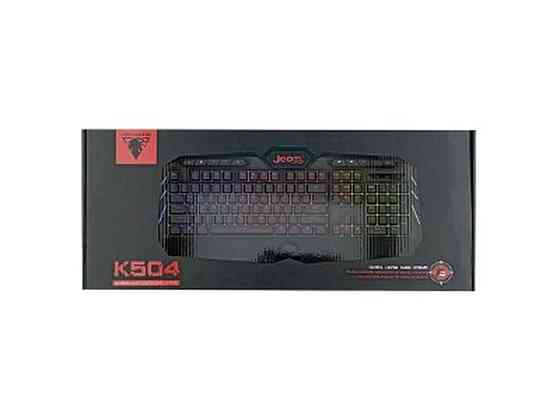 Клавиатура проводная K504 USB черный ТМ Jedel Киев