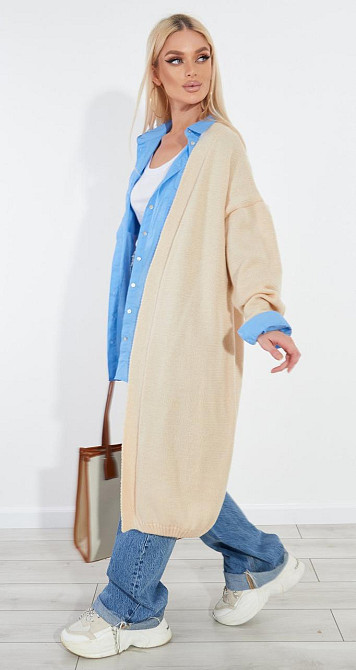 Свободный облегченный кардиган (50-54) Киев - изображение 3