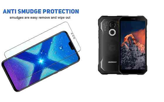Защитное стекло NeoGlass для Doogee S61, S61 Pro – ультрапрозрачное и устойчивое Киев