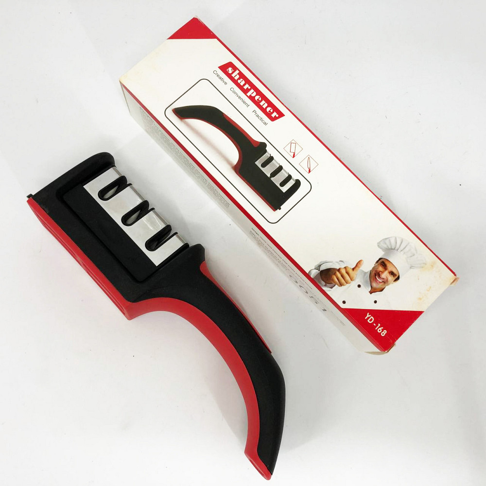 Хорошая точилка для кухонных ножей, Ножеточка ручная, Станок для заточки на кухню AS-56 Львов - изображение 20