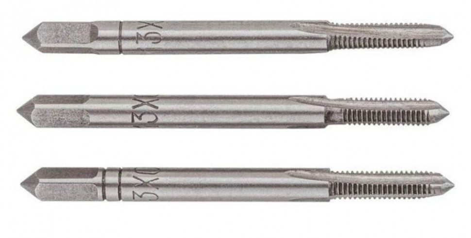 OX-609 Набор Для Нарезки И Нарезки Резьбы 110 Шт Метрическая Резьба M2-M18 С Пластиковым Ящиком Одесса - изображение 4