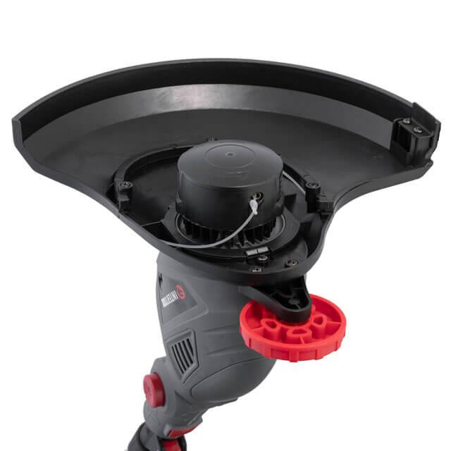 Тример електричний, 0,45 кВт, 10000 об/хв, ширина зрізання 300 мм, телескопічна штанга, регулювання положення головки INTERTOOL Київ - фото 7