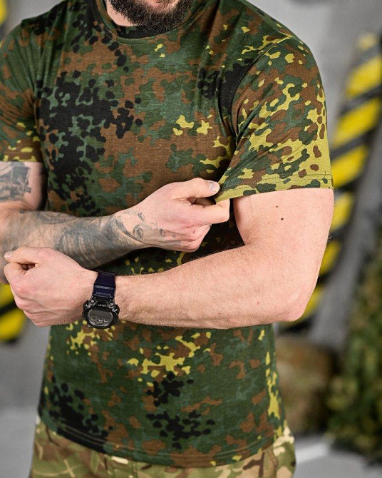 ХЛОПКОВАЯ тактическая футболка PATRIOT Bundeswehr ВТ5098 Одесса - изображение 5