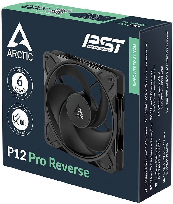 Вентилятор Arctic P14 Pro Reverse Black - 3 Pack (ACFAN00330A) ( 27678 ) Харьков - изображение 4