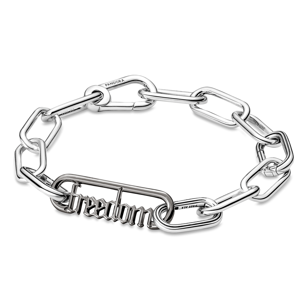 Срібний шарм Ланка "Свобода"для браслетів Пандора Мі MasterSem Київ - фото 2