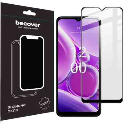 Скло захисне BeCover Nokia G42 5G Black (710729) Вінниця