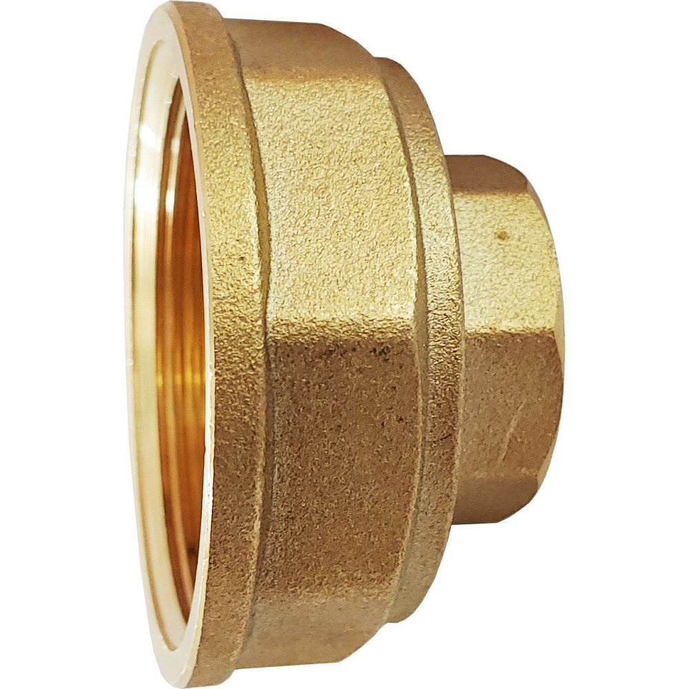 Муфта редукційна латунна 1 1/4″ВР х 1/2″ВР штампована восьмигранна А0333А VA (000026547) Київ - фото 2